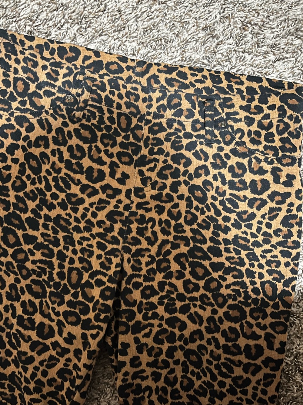 Leopard Jeggings - Picture 2 of 3